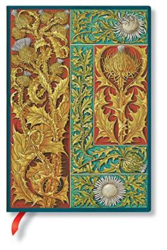 portada Paperblanks | Wild Thistle | vox Botanica | Softcover Flexi | Midi | Unlined | Elastic Band Closure | 176 pg | 100 gsm (in English)