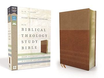 portada Niv, Biblical Theology Study Bible, Leathersoft, tan 