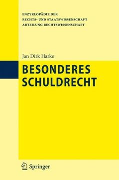 portada Besonderes Schuldrecht (Enzyklop Die Der Rechts- Und Staatswissenschaft / Abteilung)