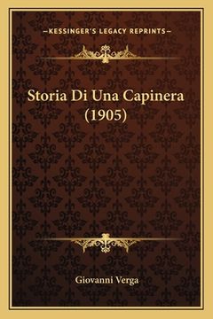 portada Storia Di Una Capinera (1905) (in Italian)