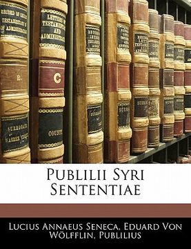 portada Publilii Syri Sententiae (in Latin)