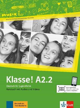 portada Klasse! A2. 2, Libro del Alumno + Audio + Video