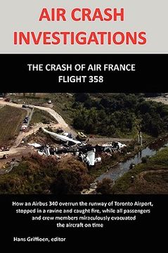 portada air crash investigation: the crash of air france flight 358 (en Inglés)