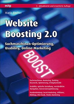 portada Website Boosting 2. 0: Suchmaschinen-Optimierung, Usability, Online-Marketing (en Alemán)
