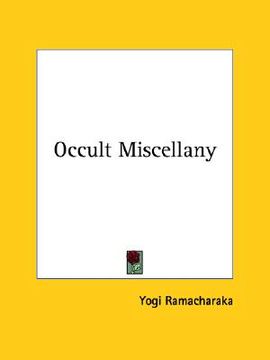 portada occult miscellany (in English)