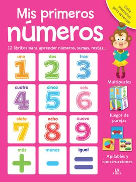 portada Mis Primero Números: 12 Libritos Para Aprender Números, Sumas, Restas.