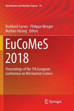 portada Eucomes 2018: Proceedings of the 7th European Conference on Mechanism Science (en Inglés)