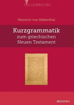 portada Kurzgrammatik zum Griechischen Neuen Testament