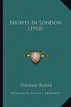 portada nights in london (1918) (en Inglés)