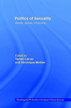 portada politics of sexuality: identity, gender, citizenship (en Inglés)