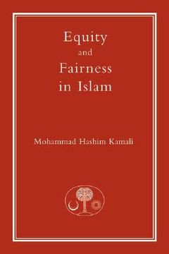 portada equity and fairness in islam (en Inglés)