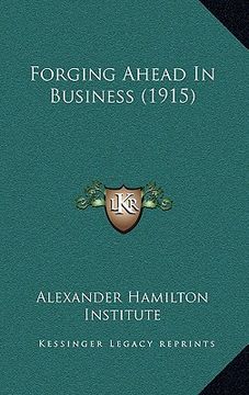 portada forging ahead in business (1915) (in English)