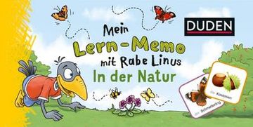 portada Mein Lern-Memo mit Rabe Linus - in der Natur ve 3 (en Alemán)