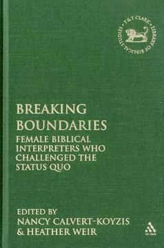 portada breaking boundaries: female biblical interpreters who challenged the status quo (in English)