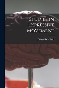 portada Studies in Expressive Movement