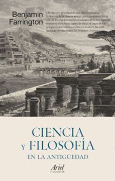 portada Ciencia y Filosofía en la Antigüedad: Prólogo de José Ignacio Latorre (Ariel)