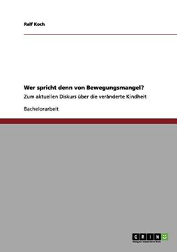 portada Wer spricht denn von Bewegungsmangel? (German Edition)