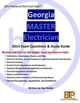 portada Georgia 2014 Master Electrician Study Guide (en Inglés)