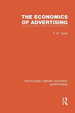 portada The Economics of Advertising (Rle Advertising) (en Inglés)