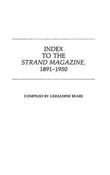 portada Index to the Strand Magazine, 1891-1950. (in English)