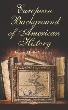 portada European Background of American History (en Inglés)
