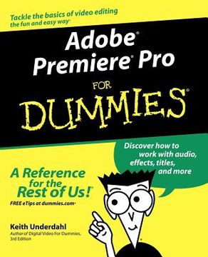 portada adobe premiere pro for dummies (in English)