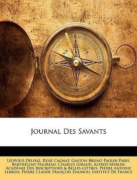 portada Journal Des Savants (en Francés)