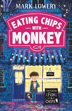 portada Eating Chips With Monkey (en Inglés)