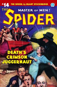 portada The Spider #14: Death's Crimson Juggernaut (en Inglés)