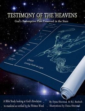 portada Testimony of the Heavens: God's Redemptive Plan Preserved in the Stars (en Inglés)