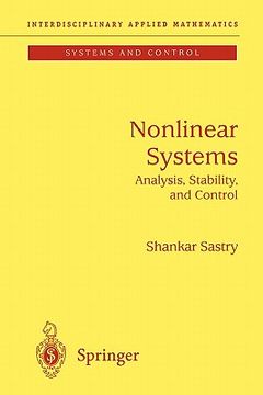 portada nonlinear systems: analysis, stability and control (en Inglés)