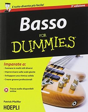 portada Basso for Dummies (in Italian)