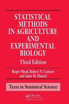 portada Statistical Methods in Agriculture and Experimental Biology (en Inglés)