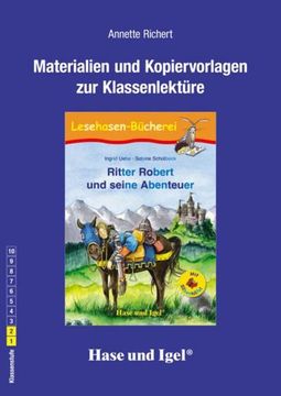 portada Ritter Robert und Seine Abenteuer / Silbenhilfe. Begleitmaterial (en Alemán)