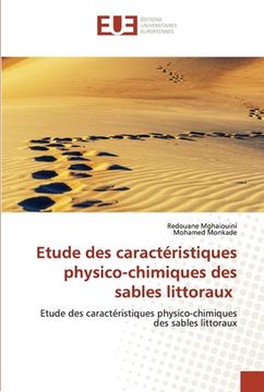 portada Etude des caractéristiques physico-chimiques des sables littoraux (en Francés)