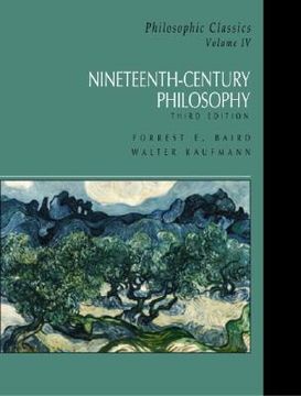 portada nineteenth-century philosophy