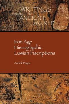 portada iron age hieroglyphic luwian inscriptions (en Inglés)