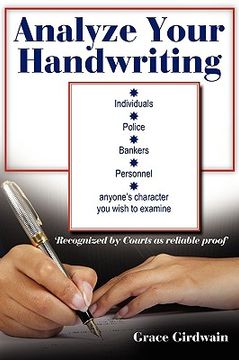 portada analyze your handwriting (en Inglés)