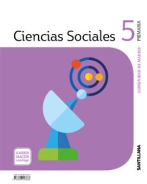 portada Ciencias Sociales 5º Educacion Primaria Saber Hacer Contigo ed 2019 (in Spanish)