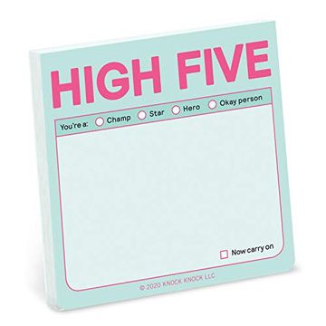 portada High Five (Fresh Look): Sticky Note (en Inglés)