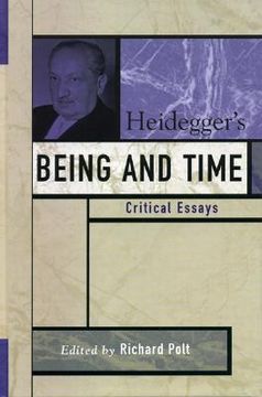 portada heidegger's being and time: critical essays (en Inglés)