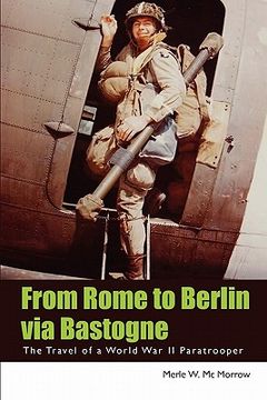 portada from rome to berlin via bastogne (en Inglés)