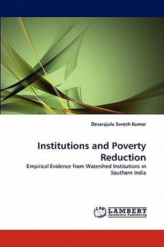 portada institutions and poverty reduction (en Inglés)