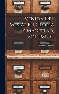 portada Venida del Mesias en Gloria y Magestad, Volume 3. (in Spanish)