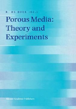 portada porous media: theory and experiments (en Inglés)