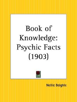 portada book of knowledge: psychic facts (en Inglés)