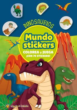 portada Colorea y Juega Dinosaurios (in Spanish)