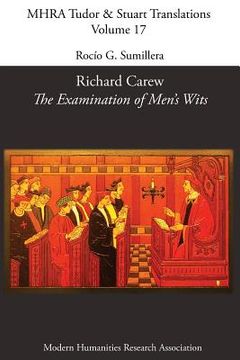 portada Richard Carew, 'The Examination of Men's Wits' (en Inglés)