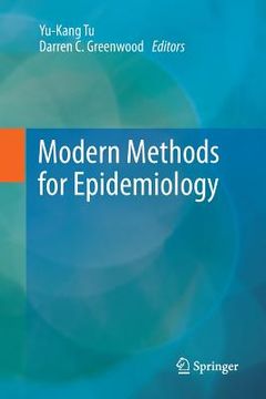 portada Modern Methods for Epidemiology (en Inglés)