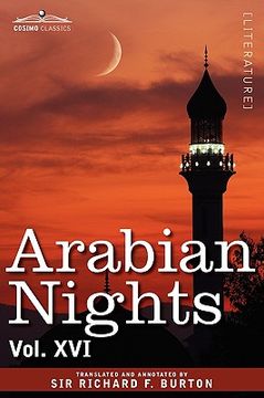 portada arabian nights, in 16 volumes: vol. xvi (en Inglés)